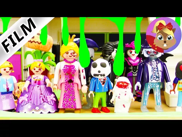 摩比游戏 playmobil 万圣节整蛊吓人服装 南瓜派对party